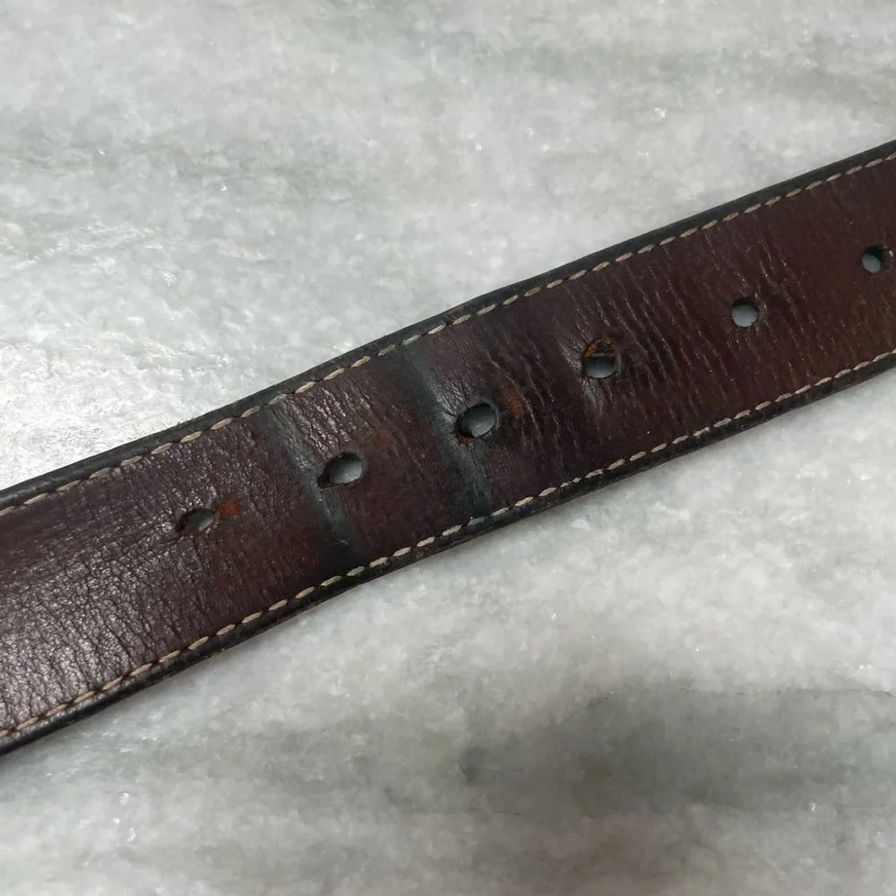 Carhartt Belt Leather Brown Men's Size 54